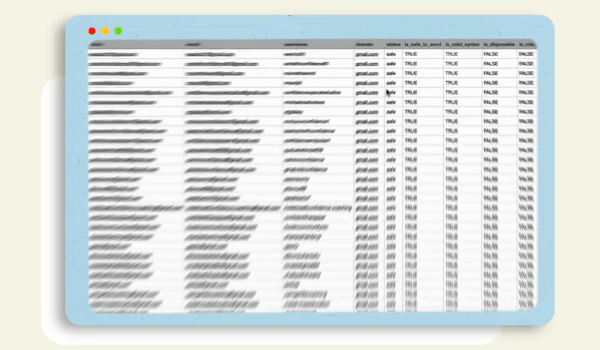 Export enriched contact files