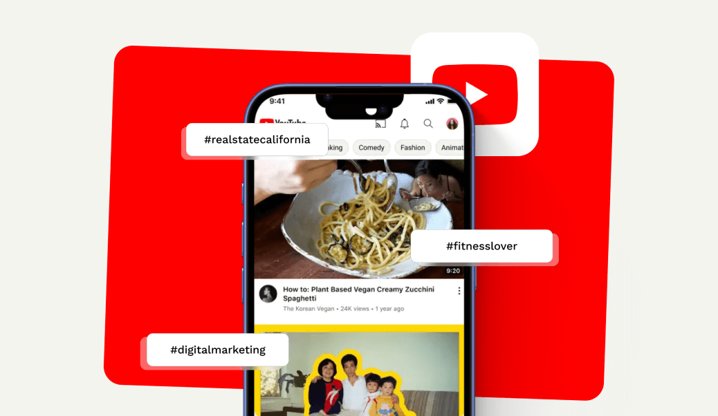 Choose Hashtags or Keywords