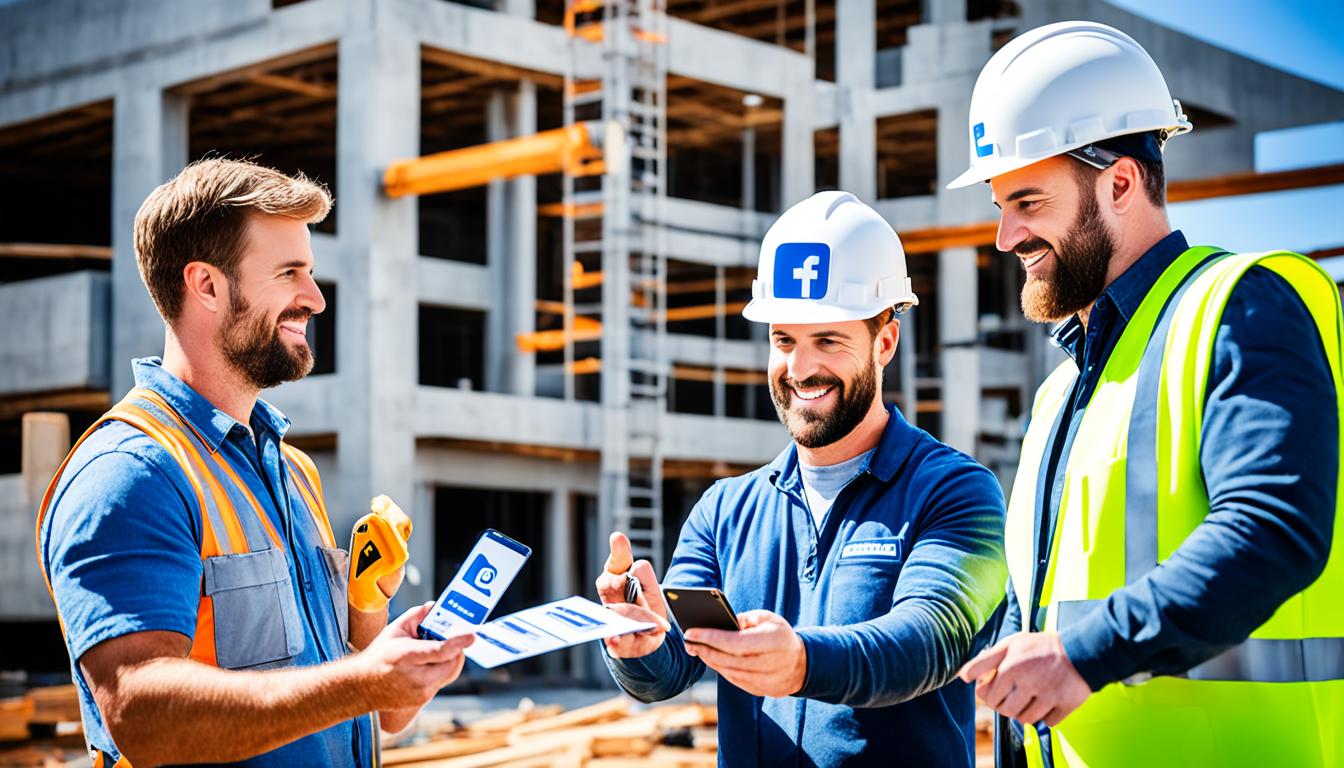 Social media platforms for contractors