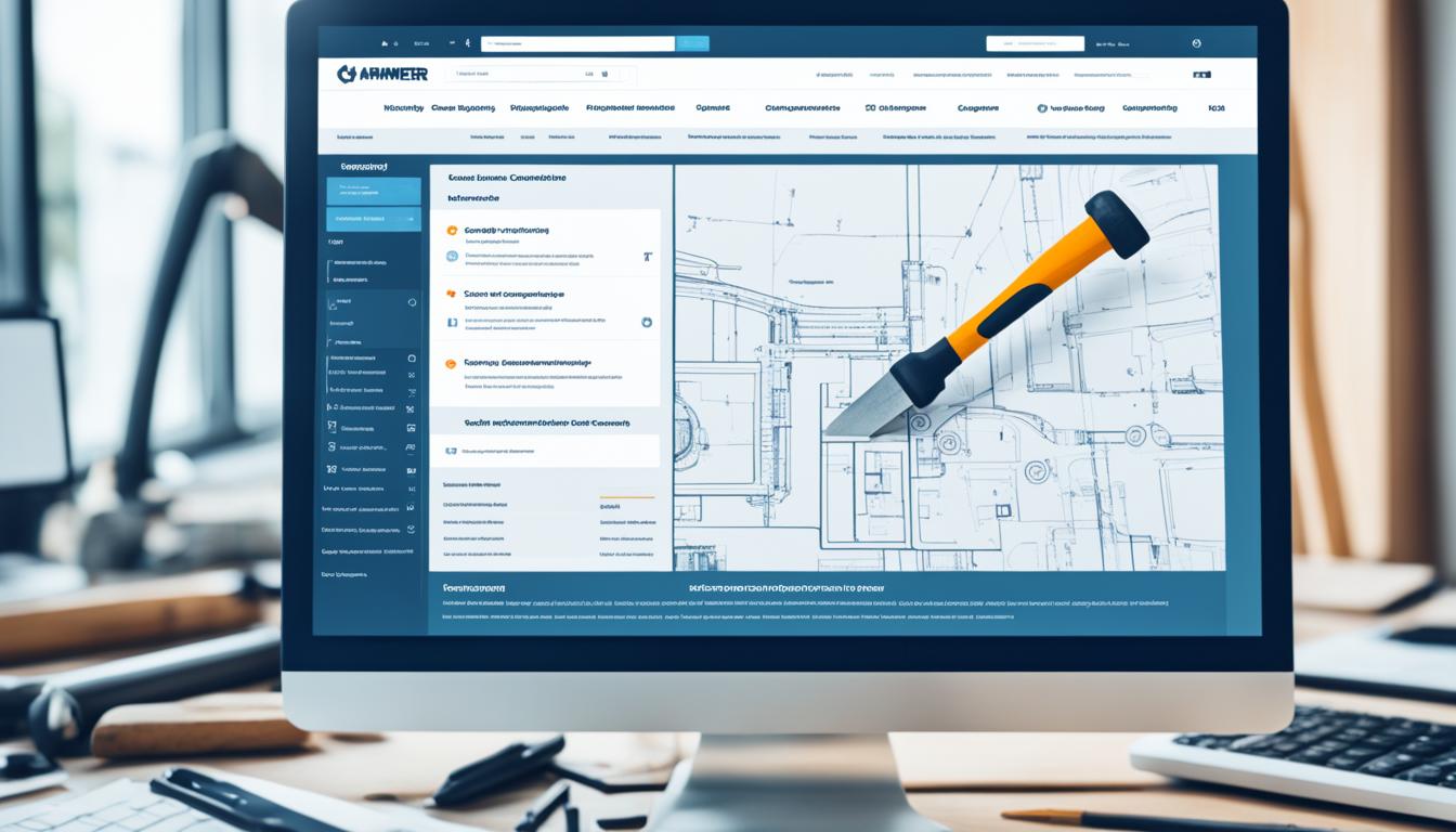 Contractor website optimization